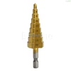 1Pcs Titanium HSS Steel Step Drill Bit Hole Cutter Tool 4-12mm 4-20mm 4-32mm M03 dropship L29K ► Photo 3/5