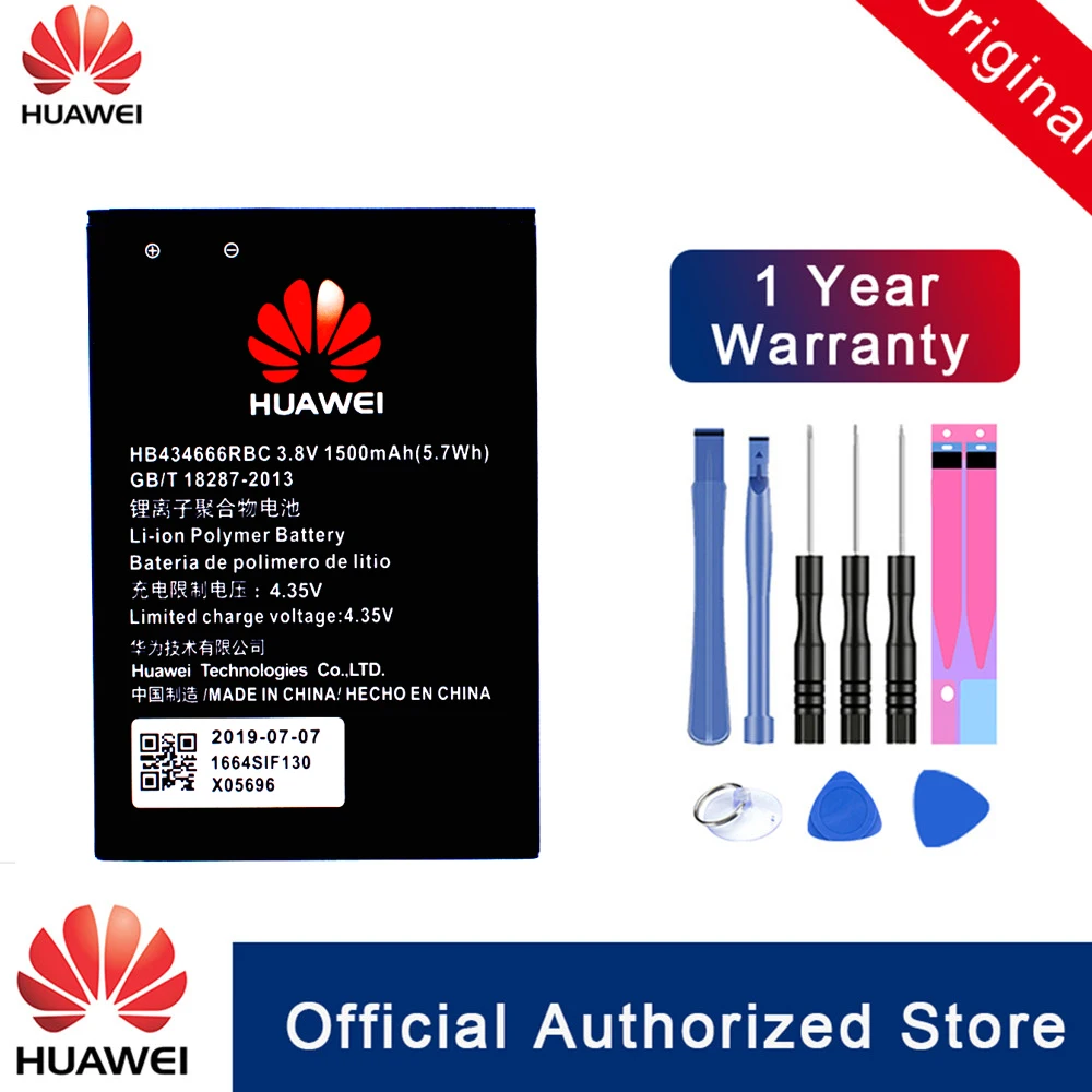 Оригинальный аккумулятор HuaWei HB434666RBC для маршрутизатора Huawei E5573 E5573S | Мобильные
