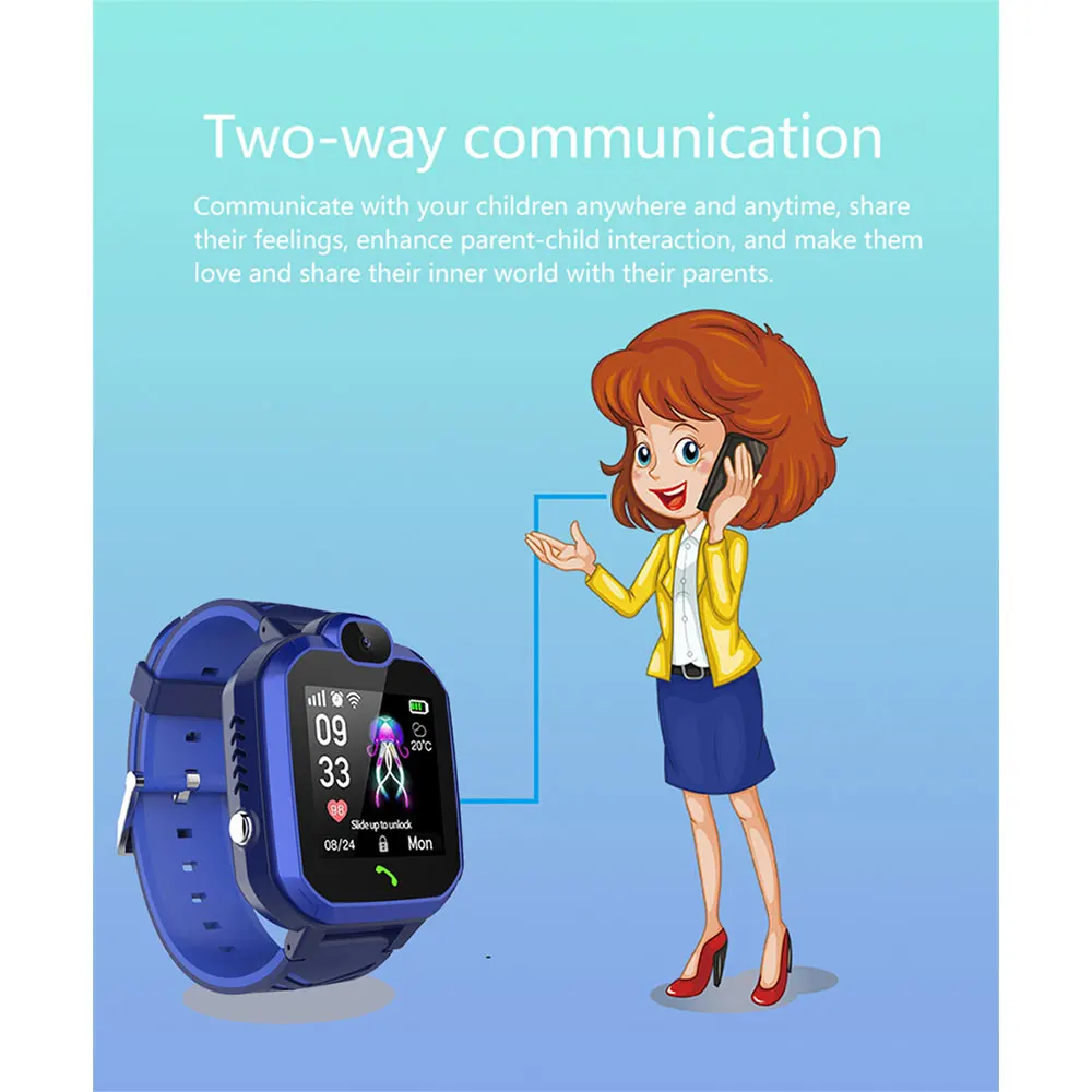 smartwatch para crianças com câmera de cartão
