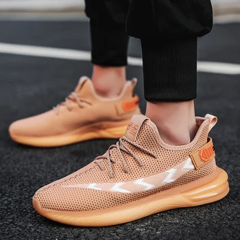 

Summer Fashion Casual Shoes Men Sneakers Breathable Men Shoes Outdoor Walking Sneakers Men Lace Up Footwear Chasussure Homme