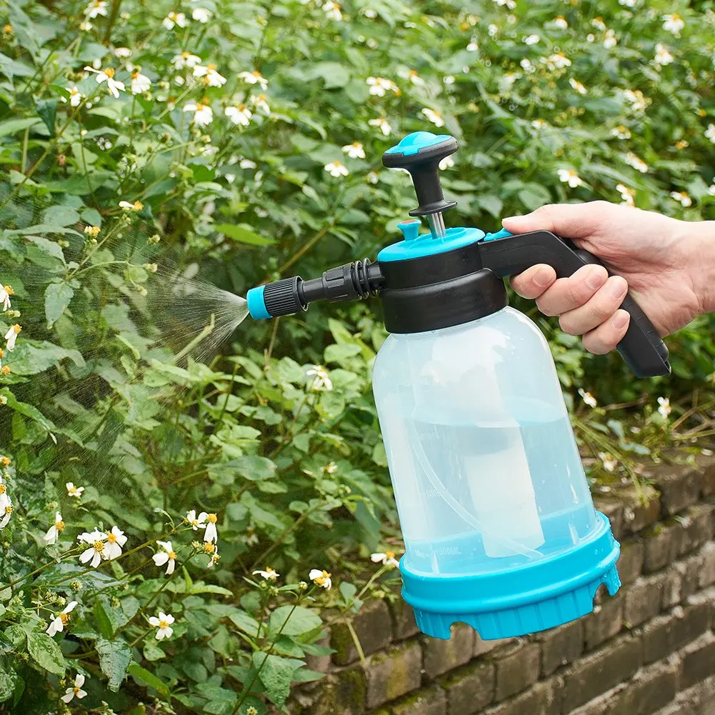 1L Portable Electric Pressure Garden Sprayer Spray Bottle Kettle Plant Flowers W 