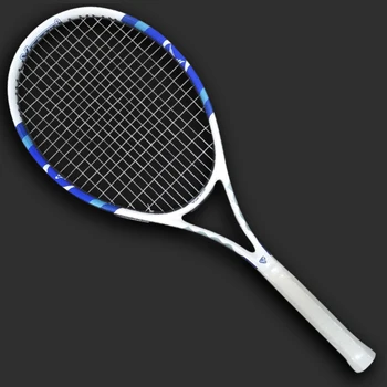 Raqueta de Tenis de carbón profesional cuerdas bolsa 50-58 lbs Tenis raquetas cuerdas agarre Raqueta Padel para adultos hombres mujeres deportes