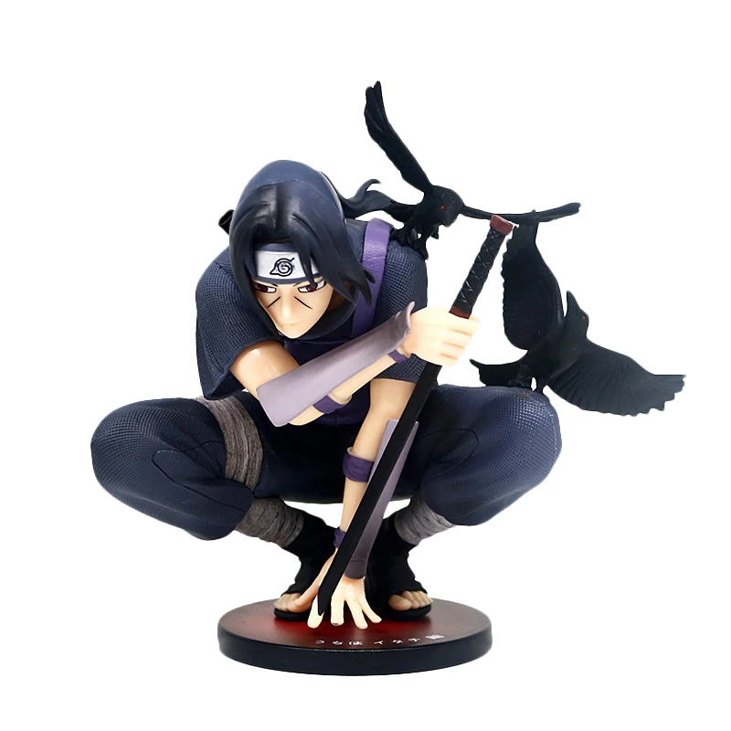 Наруто Шипуден GK Anbu Uchiha Itachi Squat Ver. Экшн-фигурка в стиле аниме коллекционная
