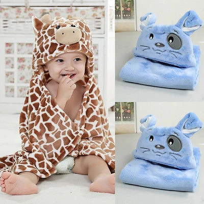 Toalla de baño para bebé recién nacido, albornoz con capucha de dinosaurio  de dibujos animados, suave, manta infantil, toallas de baño para niños -  AliExpress