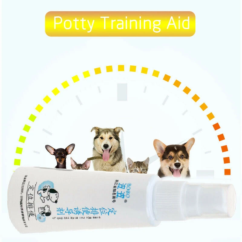 Pet духи дезодорант туалет агент обучение дефекция собака жидкое позиционирование приманка вкус жидкости индуктор Tant