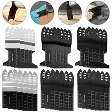 Hoja de sierra oscilante para varias herramientas, herramientas de corte de madera para renovación, cuchillas eléctricas, para Fein Bosch Multimaster Makita Bosch, 30 Uds.