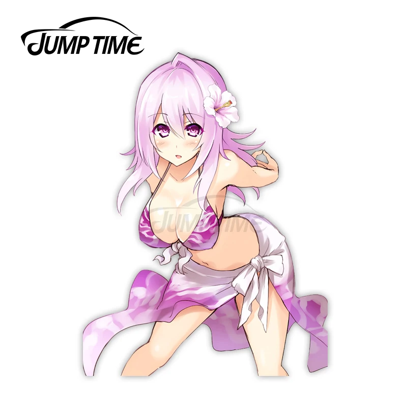 Jump Time Cu-no Yayoi Sakura 9.8 Anime Sexy Girl Vinyl Decal Waifu Car sticker | Автомобили и мотоциклы