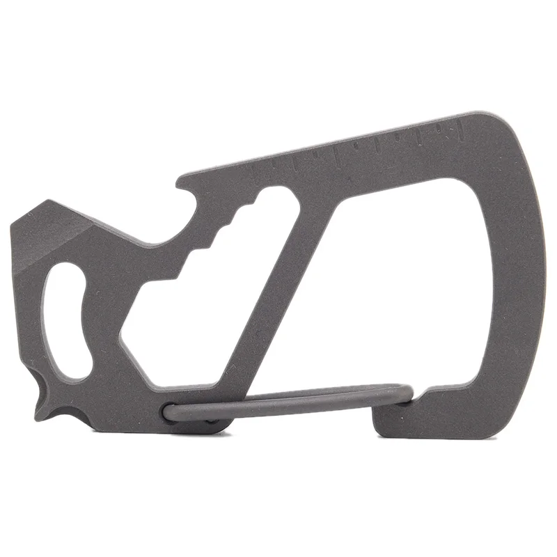 

Multifunctional Quick-Hanging Titanium Alloy Key Kettle Buckle Outdoor Hanging Buckle Edc Multi-Tool