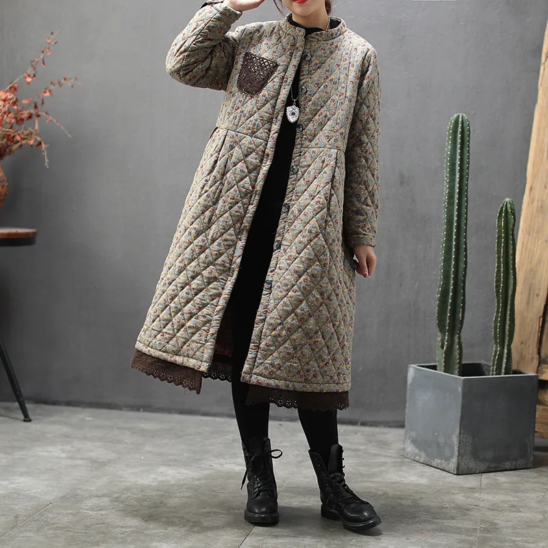 Max LuLu модные корейские женские зимние куртки Готическая кружевная одежда женские теплые длинные стеганые пальто повседневные Утепленные зимние парки