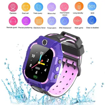 

E12 Smart Watch Children Telephone Intelligent Watch Smartwatch LBS Location One-button SOS Remote Watches Clock