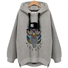 Autumn Winter Hoodies Sweatshirts Women Owl Plus Size Long Sleeve Pullover Thick Oversized Casual Hoody Female Clothes Kpop Tops Autumn Winter Hoodies Sweatshirts Women Owl Plus Size Long Sleeve Pullover Thick Oversized Casual Hoody Female Clothes Kpop Tops