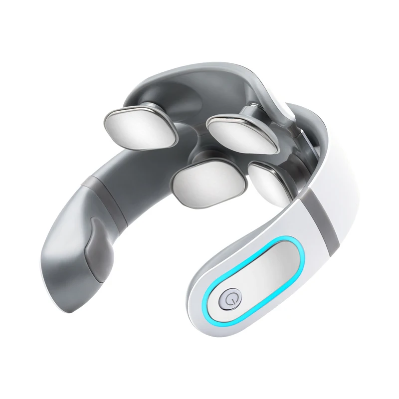 Electric Collar Neck and Shoulder Osteochondrosis Treatment Massager Pulse Heating Shiatsu Massager Cervical Cushion Machine