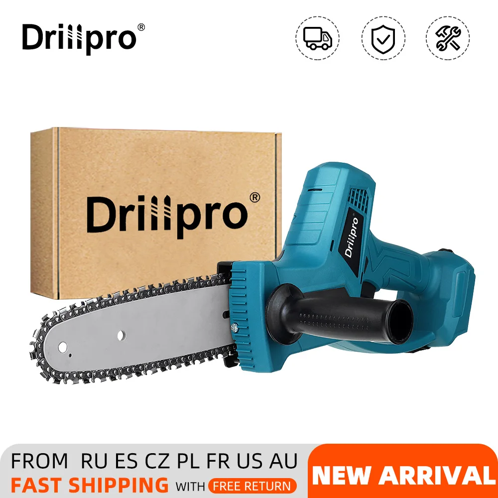Беспроводная электрическая пила Drillpro 8 дюймов 1080 Вт 18 в | Инструменты