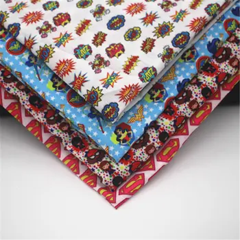 

Half yard 45*140cm cartoon Christmas print polyester cotton patchwork fabric mask 128