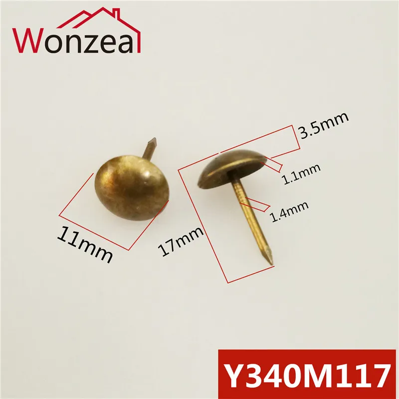 Y340M青古铁泡钉小的5款=04规格11x17