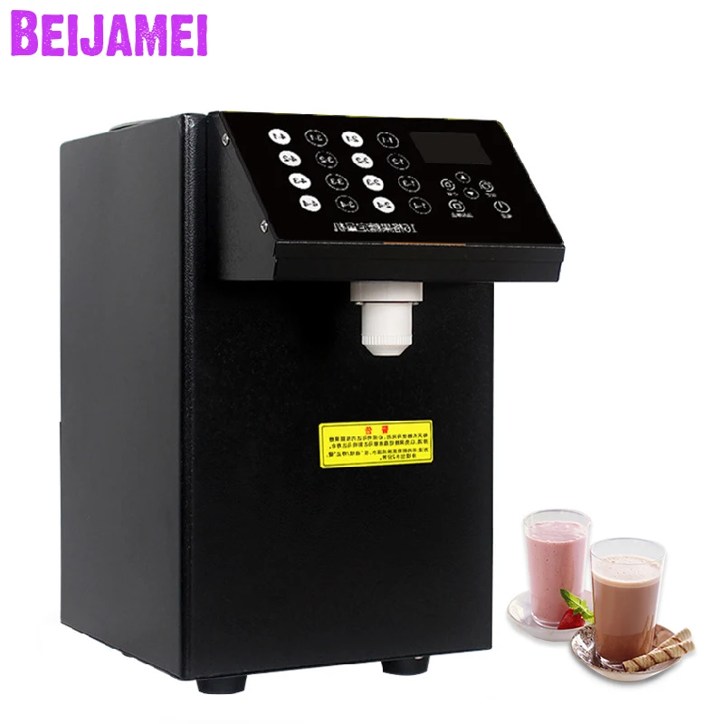 BEIJAMEI Milk tea 16 grid Fructose Quantitative Machine Automatic syrup dispenser For making Bubble Tea | Бытовая техника