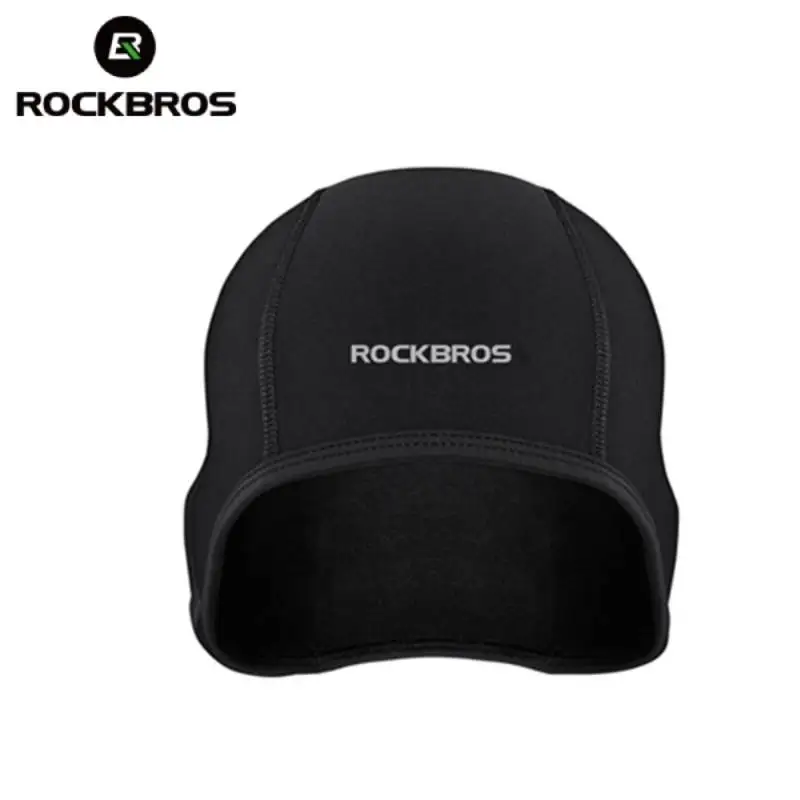 ROCKBROS флисовая Кепка для спорта на открытом воздухе мужчин Зимняя Теплая Лыжная