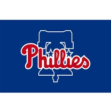 Yehoy подвесной 90*150 см MLB philadelphia phillies флаг для украшения