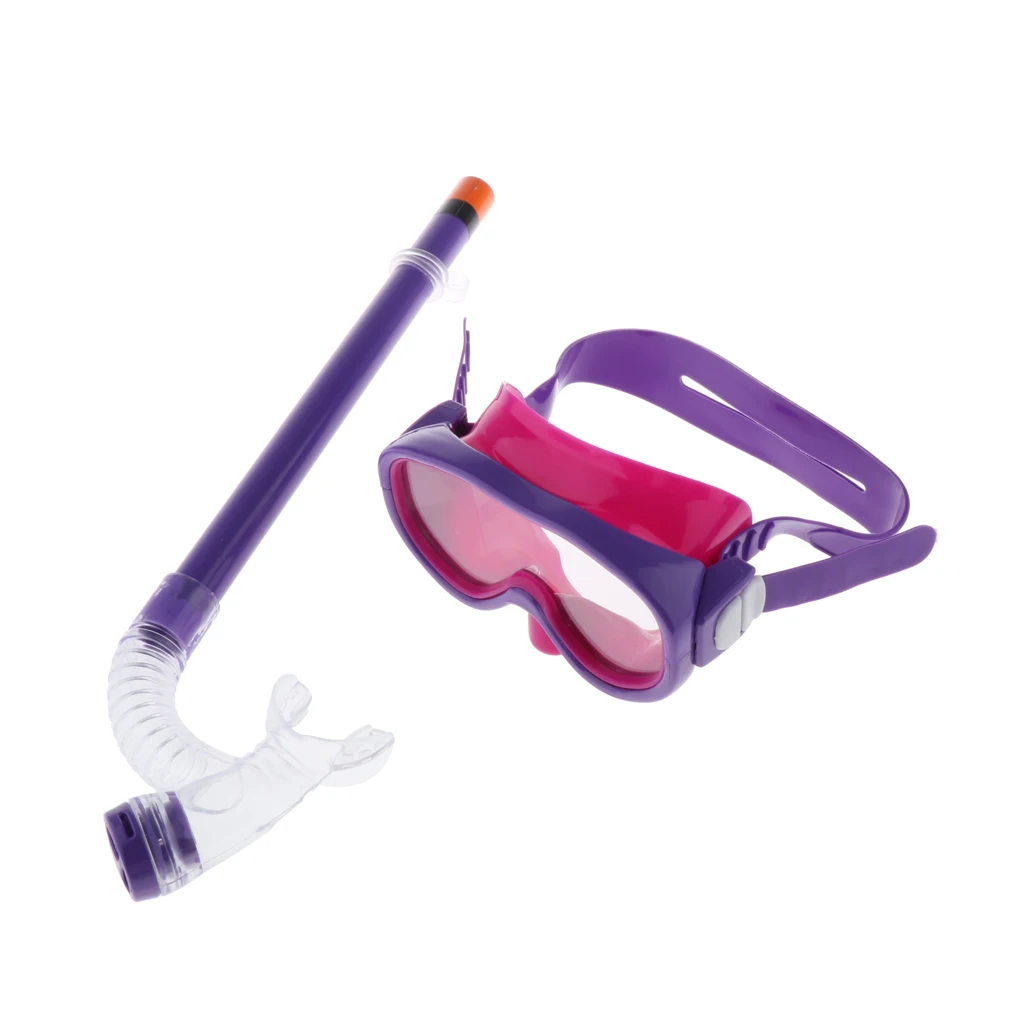 Child Swimming Anti-Fog Goggles Kids Diving Mask & Breather Pipe Underwater Camera Diving Mask Scuba Snorkel Swimming Goggles