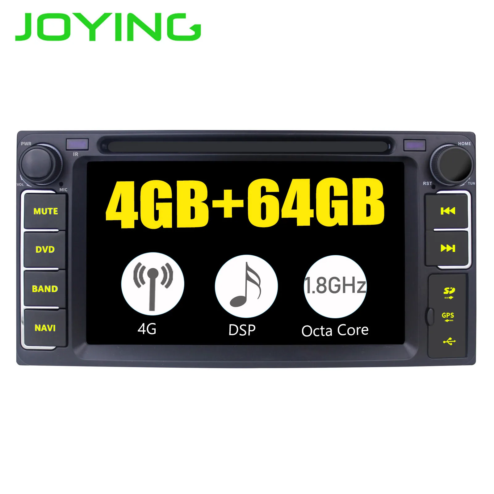 Двойной 2 din Android Авторадио 6 &quotавтомобильный стерео без DVD с carplay/android авто для Toyota