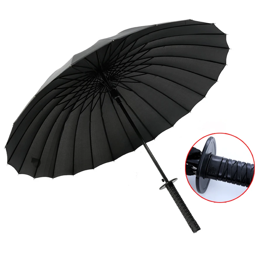 

Sword Anime Samurai Retro Umberlla Creative Blade Runner Windproof Men Umberlla Rain Women Couples Ombrello Gift Ideas AYS005
