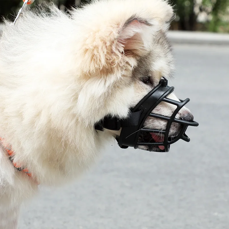 Горячий намордник для собак ПЭТ мягкая лающая силиконовая маска для рта анти намордник против лая, укусов Морда Для Pitbull Sheperd маленькие Pupply Retriever продукты
