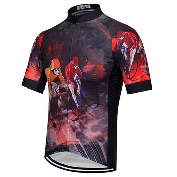 

Men's pro cycling jersey set 2020 Summer short sleeve bike clothing Maillot mtb bicycle clothes male dress team suit sport wear
