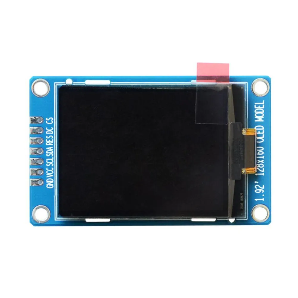 

Taidacent SH1108 7-контактный SPI последовательный IIC I2C 1,92 дюйма 1,92 дюйма белый 160x128 COG графический OLED-модуль дисплея