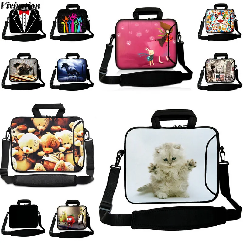 Brand Waterproof Women 14 15.6 17 12 10 15.4 13 11.6 12.9 13.3 9.7 Laptop Case Briefcase Business Handbag Messenger Shoulder Bag