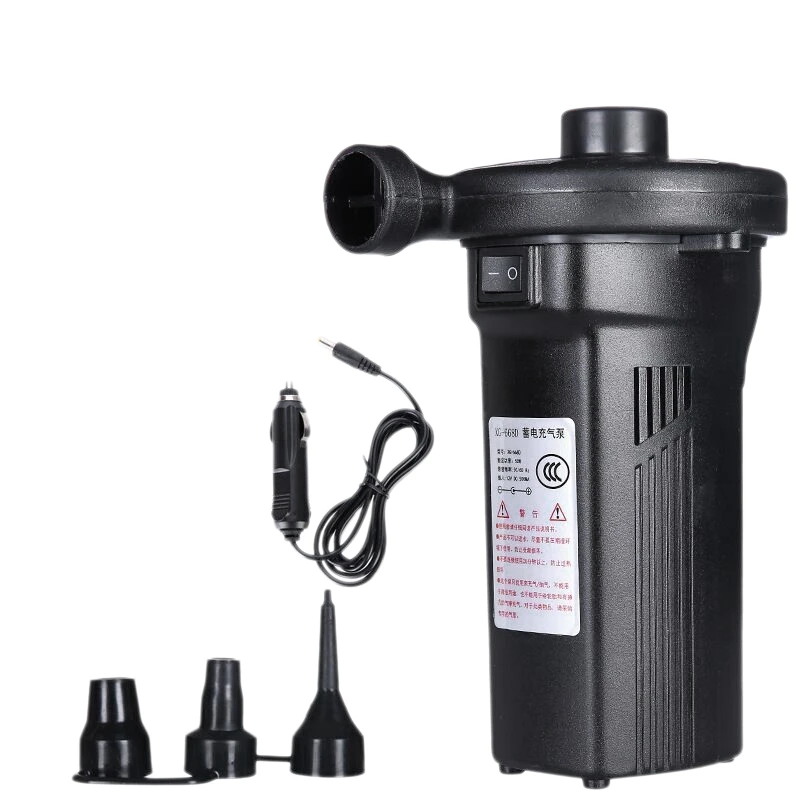 

Rechargeable Electric Air Pump Nickel-Cadmium Battery Inflatable Air Pump Inflate Deflate for Outdoor Kayak Us Plug