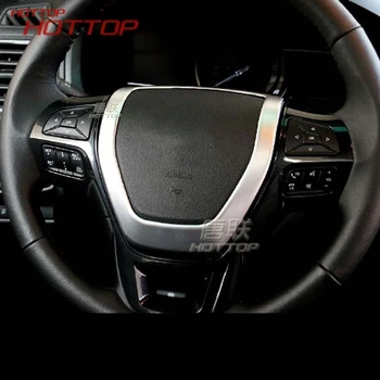 

ABS High quality Steering Wheel Cover Trim Frame Decor Fit For Ford Explorer 2016 2017