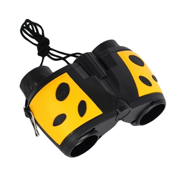 

New Outdoor Children's Binoculars Plastic Children's Telescope Game Toy Compact Magnification Observation 4x30mm Binoculars