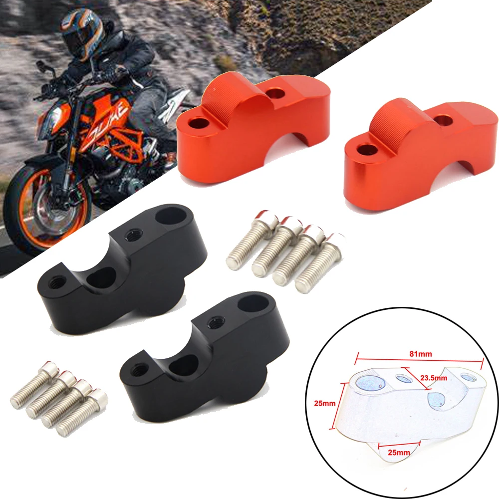 duke 390 handlebar riser