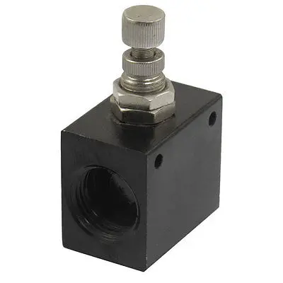 

Black ASC-15 One-Way Restrictive Air Flow Control Valve 20mm Thread