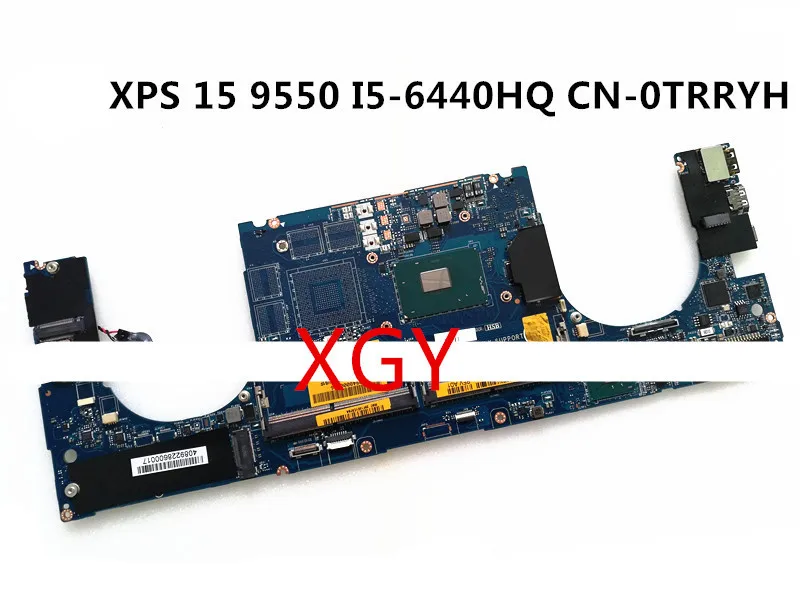 For Dell Xps 15 9550 Motherboard Trryh 0trryh I5 6440hq La C361p 100 Test Ok Aliexpress