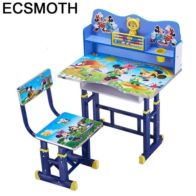 Стул и стул для игр таволо Бамбини Pupitre Mesa Y Silla Infantil Регулируемый Bureau Enfant Kinder