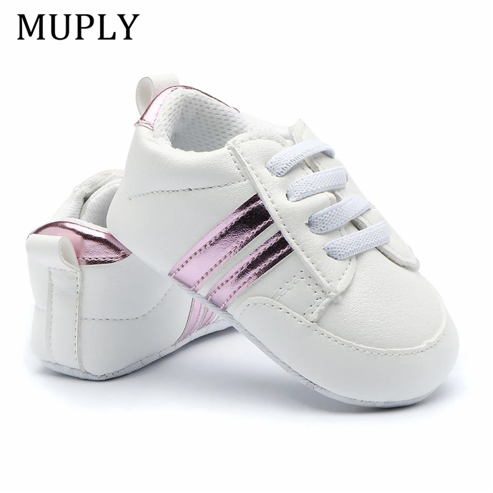 Baby Shoes Sports-Sneakers Toddler Newborn Infant Baby-Boys-Girls Anti-Slip Stripe Soft