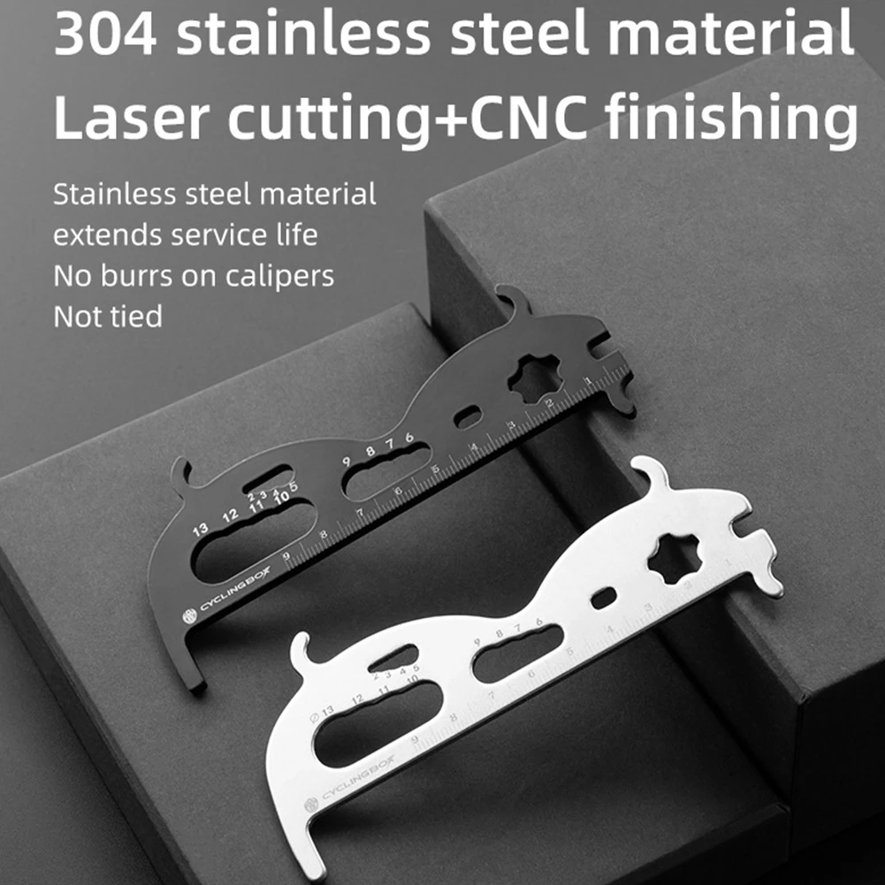 Aluminum Alloy Bike Bicycle Chain Checker Bicycle Chain Wear