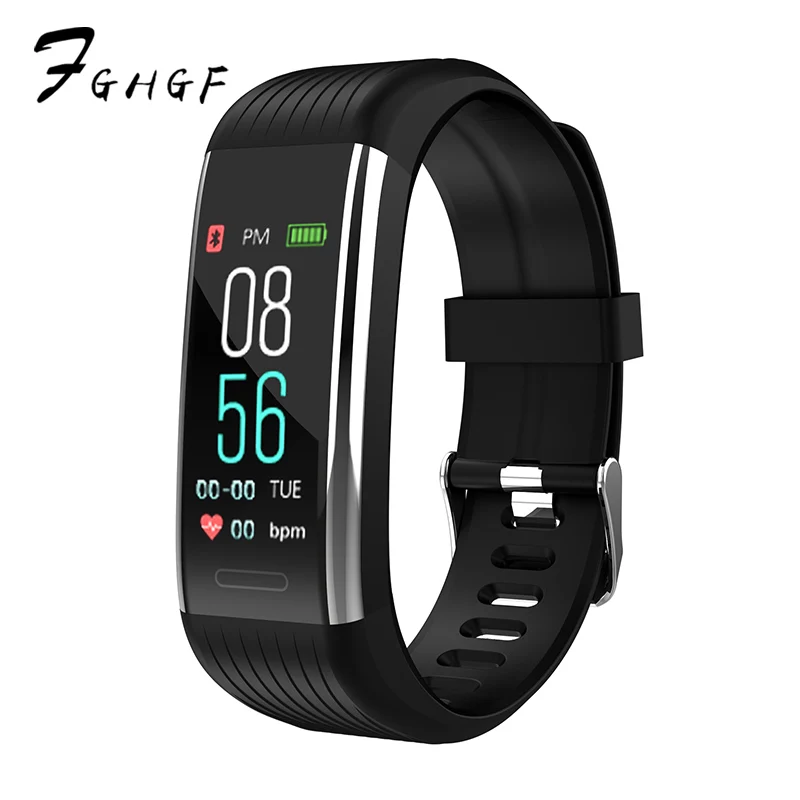 

FGHGF R1 waterproof color screen Bluetooth exercise meter step heart rate sleep photo blood pressure oxygen intelligent Bracelet