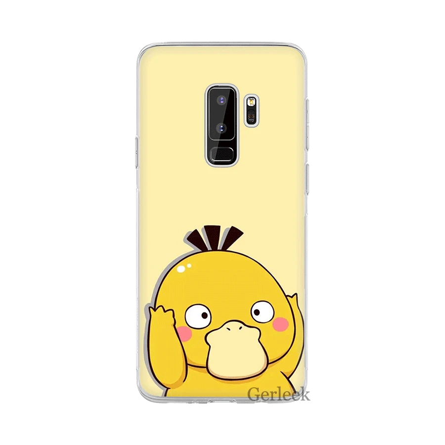 Чехол для телефона для samsung Galaxy M10 M20 M30 M40 S6 S7 край S8 S9 S10 S10e Plus Note 8 9 S3 S4 S5 твердый переплет «Пикачу», красивый