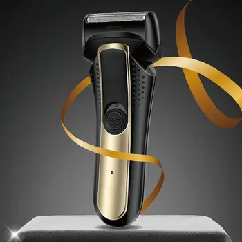 

1Set Electric Foil Shaver Men Beard Trimmer Wet Dry Cordless Razor USB Charging Dual Blade Shaving Machine