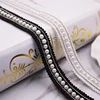 1 Yards/lot White/black Pearl Beaded Lace Trim Tape Fabric Lace Ribbon DIY Collar Sewing Garment Embroidered Headdress Materials ► Photo 2/6