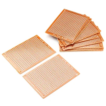 

5*7cm 10Pcs/set Blank PCB Breadboard Universal DIY Phototype Board Single Side Circuit Breadboards