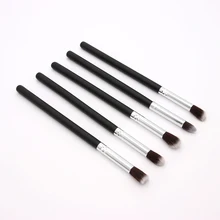 Kit de pinceaux de maquillage professionnels, 1 à 5 pièces, pour application de fond de teint, ombre à paupières, Eyeliner, cosmétiques, mélange
