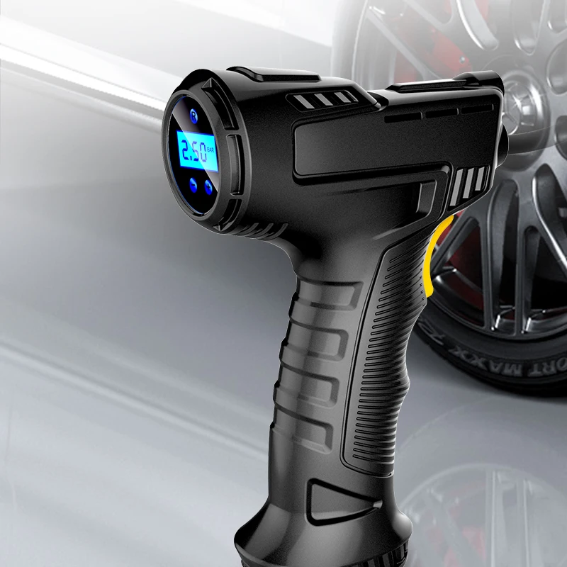 компрессор для авто 120W Перезаряжаемые воздушный Беспроводной надувной насос