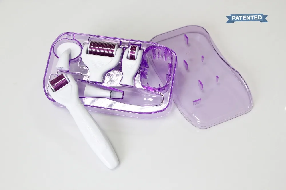 Original DRS 6 in 1 Derma Roller Microneedle Kits For Multiple Skin Care Rejuvenation Treatment Needles Microdermabrasion Rollor-5