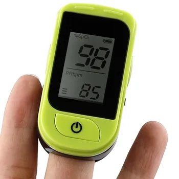 

1Pc Blood Oxygen Monitor Finger Pulse Oximeter Oxygen Saturation Monitor Fast Shipping Without Battery dropshipping In Stock