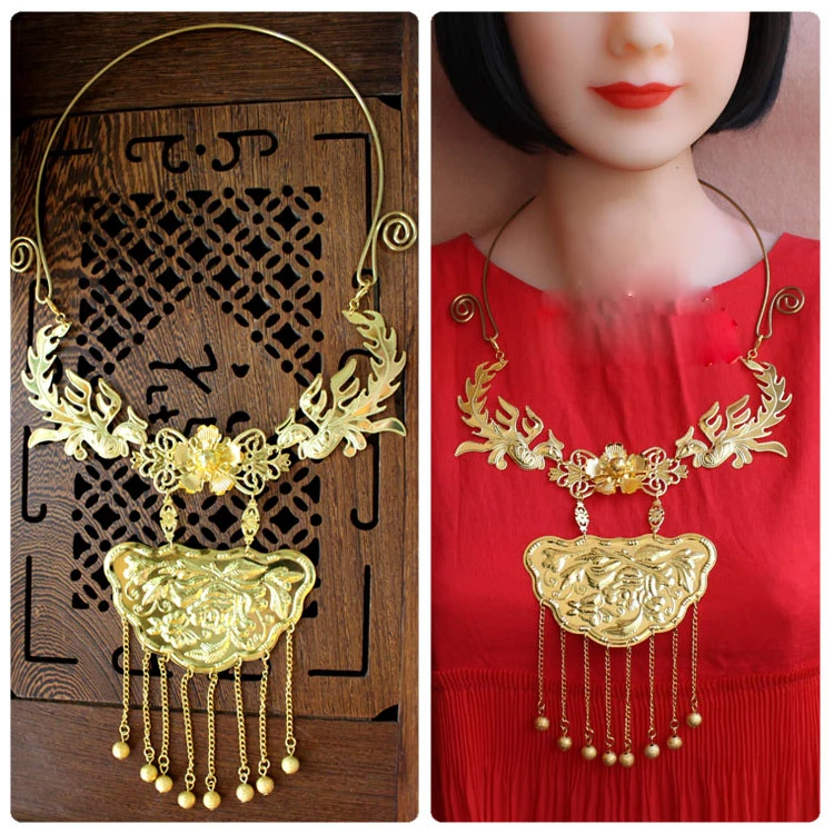 17 видов конструкций, старинное китайское голубое перегородчатое мягкое ожерелье, винтажное ожерелье с кисточкой Yingluo, свадебная Мечта невесты, красный особняк