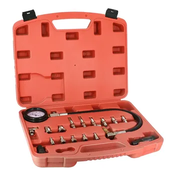 

ATU-15A Diesel Engine Compression Tester Tool Kit Cylinder Pressure Gauge 0~1000PSI