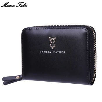 

Maison Fabre 2019 New Wallet Female Short Mini Card Bag Women Cartoon Multi-card Simple Coin Purse Wallet For Credit Cards